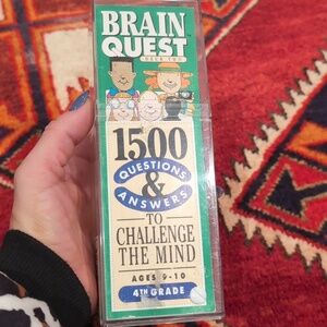 Brain Quest 6th Grade Ages 11-12 Learning Card Game
